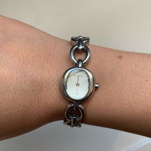 silver pandora watch